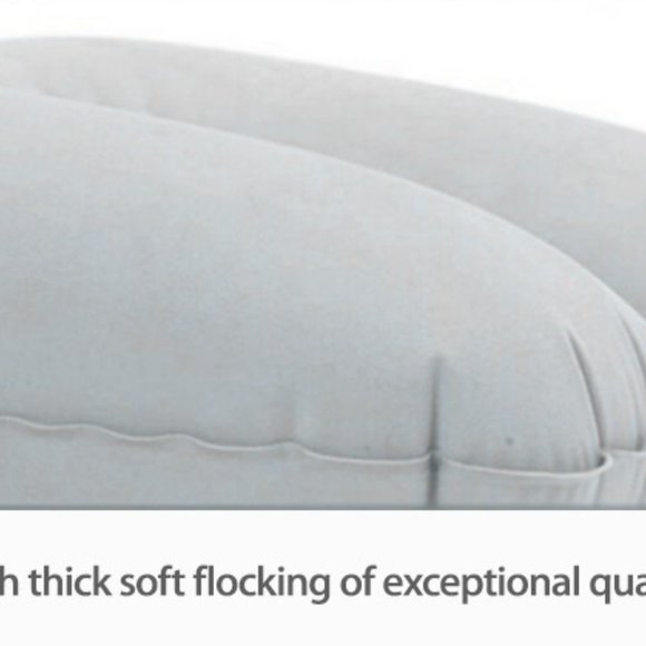 Inflatable Neck Pillow for Traveling, Portable Head and Neck Support Pillows, Su - Picture 16 of 16